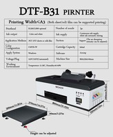 A3 DTF принтер для печати на футболках принтер теплопередачи 1390 L1800 DTF принтер с белыми чернилами автоматическая система циркуляции