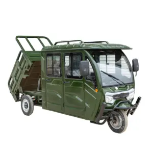 Tricycle électrique cargo européen approuvé CEE 2000w 72V 52Ah/58AH batterie plomb-acide trois roues scooter électrique