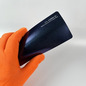 광택 다이아몬드 퍼플 레드 자동차 비닐 랩 필름 발광 액세서리 퍼플 비닐 랩 비닐 자동차 랩 롤 메탈릭 - Product Image 3