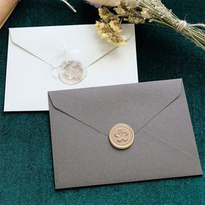 Enveloppe professionnelle écologique de haute qualité avec logo personnalisé, carte de remerciement, enveloppe imprimée en matériaux recyclés, UV - Product Image 3