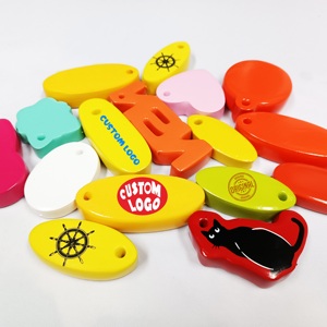 Porte-clés flottant en mousse EVA NBR PU fluorescent, porte-clés de bateau, porte-clés flottant personnalisé pour la navigation de plaisance, la pêche, les sports nautiques - Product Image 5