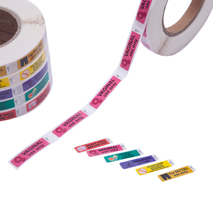 High Quality Custom <strong>Printed</strong> Strong Adhesive Warning <strong>Stickers</strong> Label - Product Image 2