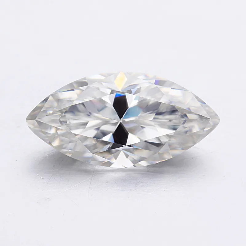 Starsgem DEF 5x10 1ct Marquise Cut moissanite pedra preciosa sintética para jóias