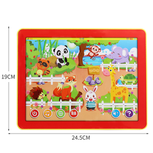 Tableta de aprendizaje inteligente <span class=keywords><strong>para</strong></span> niños de <span class=keywords><strong>preescolar</strong></span>, juguete educativo de zoológico inglés - Product Image 6