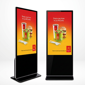 Kiosque d'affichage numérique vertical 4K UHD 55'' 65'' <span class=keywords><strong>avec</strong></span> panneau LCD, CMS basé sur le cloud, animations <span class=keywords><strong>et</strong></span> graphiques pour usage intérieur - Fabrication OEM - Product Image 1