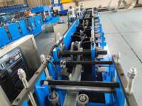 Machine de formage de rouleaux en C entièrement automatique-Ligne de production de profilés en acier à section C à grande vitesse