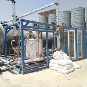 Planta modificadora de migas de caucho para producción de betún modificado con caucho Solución de asfalto sostenible - Product Image 1