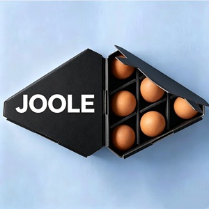 Cartón para Huevos Triangular con Logotipo Personalizado, Caja <span class=keywords><strong>de</strong></span> Papel Reciclable para 6 Huevos, Contenedor <span class=keywords><strong>de</strong></span> Almacenamiento Ecológico para Granjas y Comercios - Product Image 1