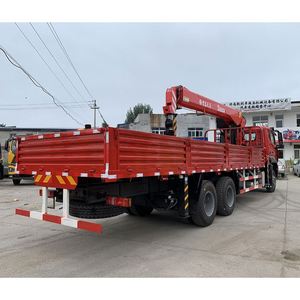 รถเครนติดตั้งบนรถบรรทุก Sinotruk Ho Wo 6x4 Sany 14 ตัน บูม 5 ท่อน จัดส่งตรงจากโรงงาน สำหรับยกโครงสร้างเหล็ก - Product Image 2