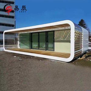 Casa Container di Lusso di Altissima Qualità Modello Apple Cabin, Casa Prefabbricata da 40 Piedi, Abitazione Portatile in <span class=keywords><strong>Vendita</strong></span>, Mini Casa Pod - Product Image 1