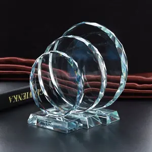 Günstige Großhandel Blank K9 Glass Trophy Crystal Awards benutzer definierte Kristall Trophäe und Auszeichnung für Souvenir