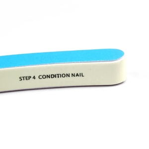 Marque privée logo personnalisé <span class=keywords><strong>utilisation</strong></span> de salon coloré <span class=keywords><strong>4</strong></span> côtés ponçage éponge tampon à ongles - Product Image 6