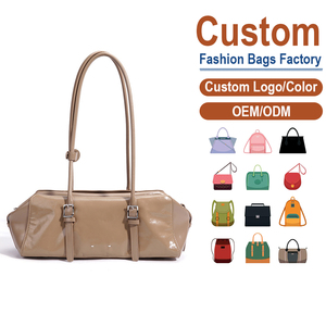 Bolso de Hombro de Cuero Vacuno de Primera Capa Color Caqui, Diseño Premium Relajado, Gran Capacidad, Personalización OEM - Product Image 2