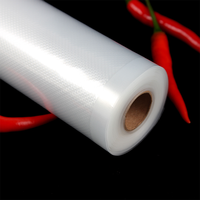 Rouleaux sous vide sans BPA sac pour emballage sous vide en nylon gaufré alimentaire