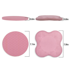 Lot de 10 coussins en mousse épaisse pour <span class=keywords><strong>yoga</strong></span> et Pilates, pour le soulagement des tensions, l'équilibre, la protection du tronc, le soutien des coudes, des poignets et des genoux - Product Image 2