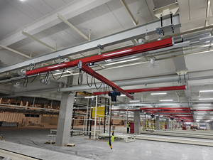 Grúa Puente Monorraíl Móvil con Sistema KBK de Capacidad Ligera de 500 kg a 2 Toneladas, Personalizada Según el Entorno - Product Image 3