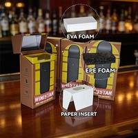 Caja de Embalaje Personalizada con Logotipo para Cartuchos a Prueba de Niños, Caja de Venta al por Menor para Fumar, Cajas de Embalaje para Cartuchos Vacíos de 1g 1ml 3ml