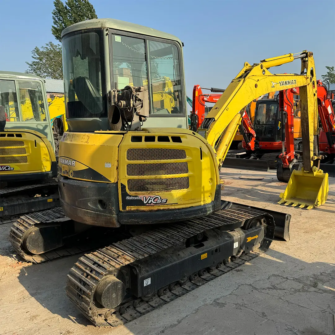 Good condition Used Mini Cheap YANMAR VIO55 5 tons Japan original used construction machinery hydraulic crawler digger