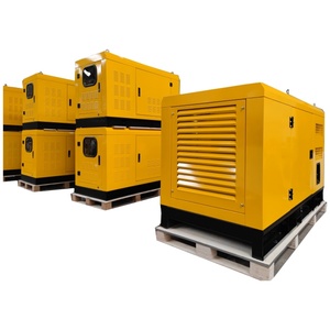 Générateurs silencieux EPA pour moteurs Perkins SDEC 20 kVA-400 kW, 80-400 kW Ricardo Power Engine, modèles JF-120GF-150KVA, conception triphasée de secours fiable - Product Image 1