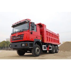 Shacman autocarro con cassone ribaltabile F3000 6*4 rosso 50T più grande autocarro camion per la vendita - Product Image 4