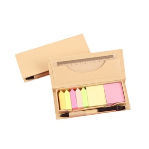 Manufacturer's boxed combination sticky notes with pen sticky notes sticky note strips set, <b>memo</b> <b>pad</b>, multi-use sticky notes - Product Image 4