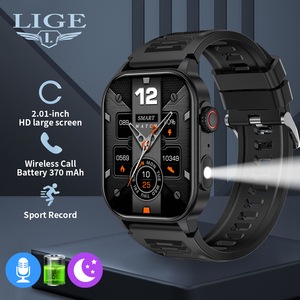 Lige BWKM02 nuovo Smartwatch uomo donna AI voce senza fili di salute Monitor Sport Fitness <span class=keywords><strong>2</strong></span>.0 'HD grande schermo uomo Smart Watch - Product Image 4