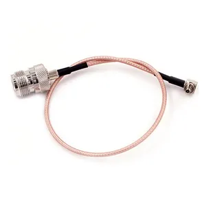 Superflex cable coaxial RF RG316 RG178 RG179 RG142 RG400 RG393 RG6 cable coaxial N/CRC9/personalizado para cable de comunicación