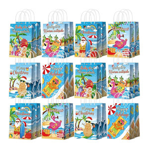 Bolsas de Papel al por Mayor con su Propio Logotipo, Bolsa de Papel Kraft Marrón para Llevar Comida con Asa - Product Image 1
