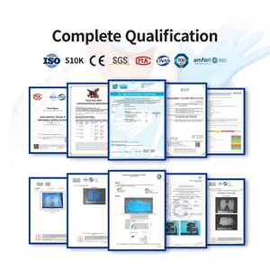 Guantes de nitrilo desechables de 6mil, protección de manos de seguridad sin polvo, guantes protectores desechables de grado médico - Product Image 5