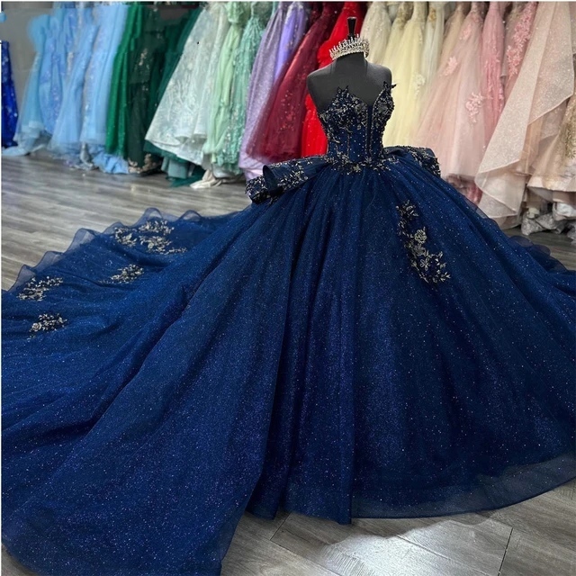 blue dress midi Milla Women's Ruffled Tulle Midi Dress
