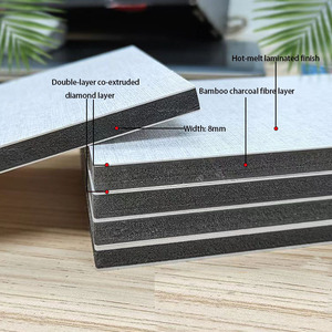 Trong nhà không thấm nước chống cháy hiện đại hạt gỗ Home Panel tường alucobond với thiết kế đồ họa - Product Image 4