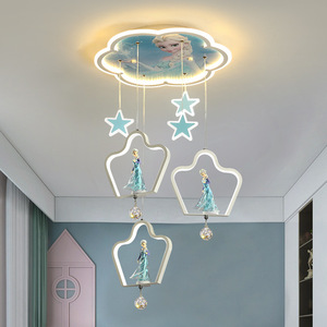 Decoración de dormitorio infantil, luz de techo Led, lámparas colgantes para habitación infantil, lámpara creativa de dibujos animados - Product Image 5