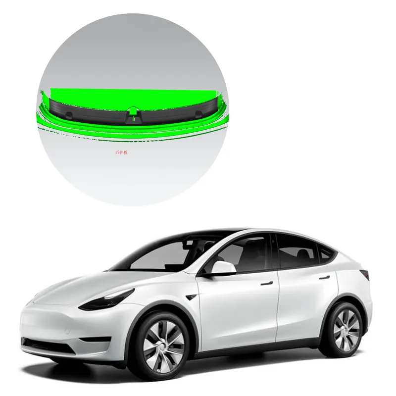 Phụ Kiện Chắn Bùn Sau Xe Ô Tô, Tấm Chắn Bùn Sau Xe TPE Bảo Vệ Cho Xe Tesla Model Y