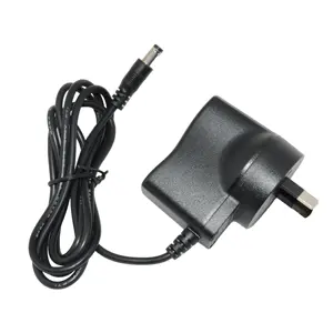 CE SAA 12V 1A Adaptor catu daya beralih, Adaptor daya LED CCTV 30W 60W 5V 6V 9V 12V 24V 1A 2A 3A 4A 5A 6A 8A 10A AC/DC