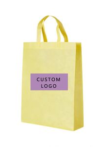 Bolsa de tela no tejida personalizada, bolso de compras con logotipo personalizado, bolsas de ropa de alta gama para tiendas de ropa femenina. - Product Image 1
