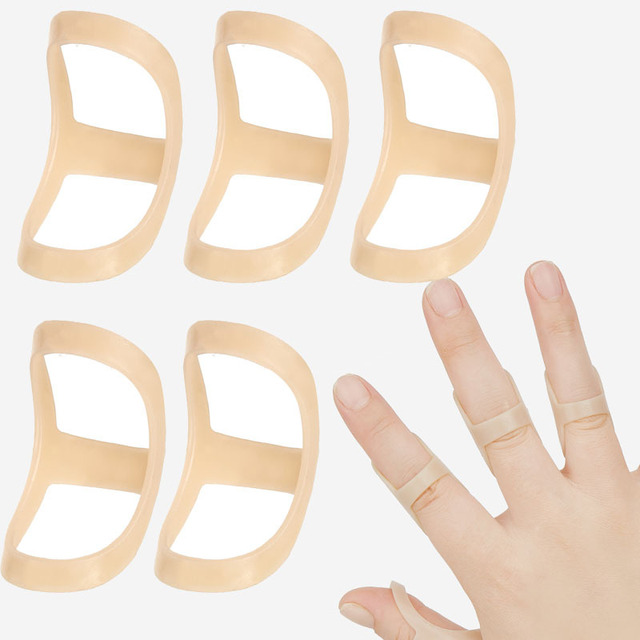 PP Finger Splints Kit for Arthritis Mallet Finger Protective Ring Joint Splint for Thumb Middle Finger Improved Joint Comfort