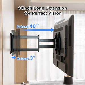 MA90A 42"-85" 70kg Heavy Duty Extension <strong>TV</strong> Wall Mount OEM ODM Full Motion <strong>Long</strong> <strong>Arm</strong> VESA Mount Television Screen Holder <strong>Bracket</strong> - Product Image 3