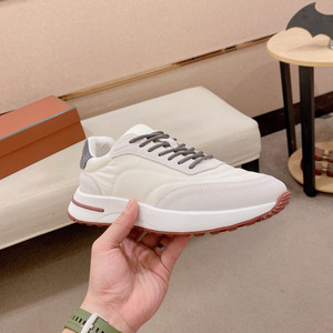 Scarpe Estive Casual da Uomo di Alta Gamma in Vera Pelle Traspirante, Comode, Impermeabili e Antiscivolo, per il Tempo Libero del Gentiluomo - Product Image 1