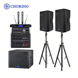 Hệ thống âm thanh chuyên nghiệp CHORDIO HK-15P <span class=keywords><strong>15</strong></span> inch toàn dải + Subwoofer chủ động 18 inch |   Công suất đỉnh 2000W/3000W - Product Image 1