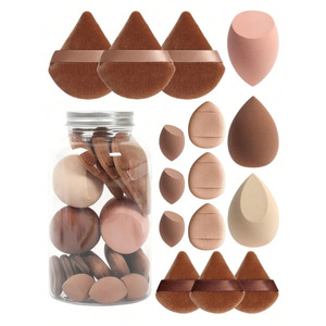 Éponge de maquillage douce en gros sans latex pour l'application du fond de teint et des cosmétiques sur le visage - Product Image 3