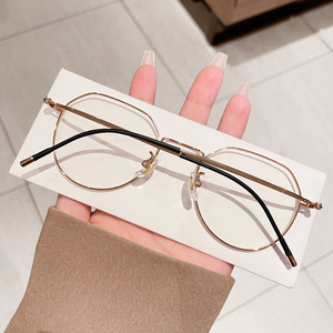 Kính mắt titan chất lượng cao chống ánh sáng xanh, gọng hình học dành cho người cận thị, unisex - Product Image 4