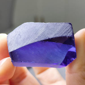 Piedra Sintética de Tanzanita en Bruto, Sin Cortar, Nano, Daik # Nanosital de Color A2665, Nano Gemas Rugosas para la Elaboración de Piedras Sueltas - Product Image 2