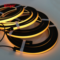 Bande lumineuse LED pour décoration murale en lattes de bois, intelligente et dimmable, Wi-Fi et télécommande IR, PCB flexible, découpe en intervalles de 50 mm, alimentation par prise.
