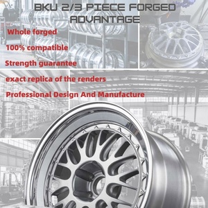 Jantes BZY forgées sur mesure 5x130 pour <span class=keywords><strong>Porsche</strong></span> 911 992 991 997 GT2 GT3 RS <span class=keywords><strong>Taycan</strong></span> 718 GT4 19 20 21 pouces, jantes en alliage bronze concaves - Product Image 5