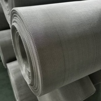 Kawat Nikel 200 99,5% Murni Tahan Oksidasi Tenun Polos 0,05mm X 200 Mesh Filter Jaring Tenun Kemurnian Tinggi Dapat Disesuaikan