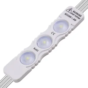 Fabrieksprijs Hete Verkoop Hoogspanning Ac 240V 1.8W Smd 2835 3 Led Injectie Module Ac 240V Waterdichte Ip65 160 Graad Voor Lichtbak