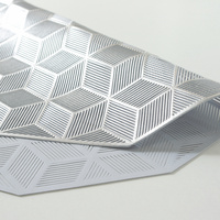 Sets de dessous de plat en PVC éco-responsables, design classique ajouré, isolants thermiquement, lavables et antidérapants