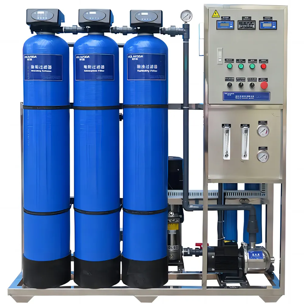 Volardda 500LPH Automatic Ro Purifier Osmosis Water Filter Borehole Salty Water Treatment System Portable Water Purification