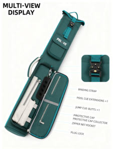 Pelove 3x5 Kotak Tongkat Biliar Tahan Guncangan Kotak Keras Pengiriman Global AS/EU/SEA - Product Image 1