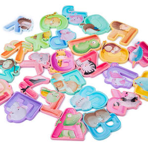 Vente en gros Jouets d'apprentissage de l'éducation précoce des enfants Jeux d'apprentissage de l'alphabet en bois <span class=keywords><strong>Lettres</strong></span> anglaises Cognition Cartes flash avec jeux d'écriture - Product Image 3